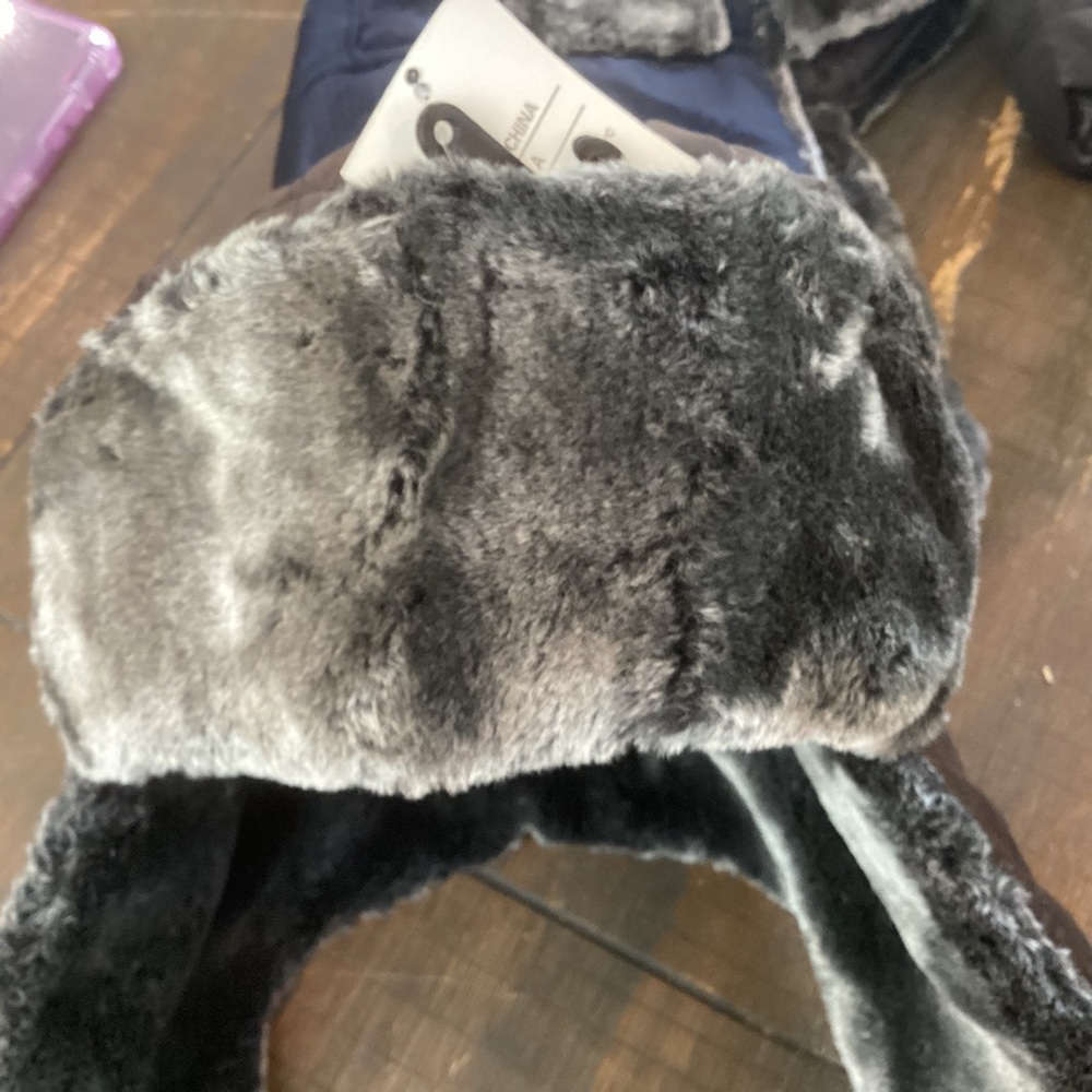Adult Trapper Hat Water Repellent Faux Fur - Picture 6 of 11